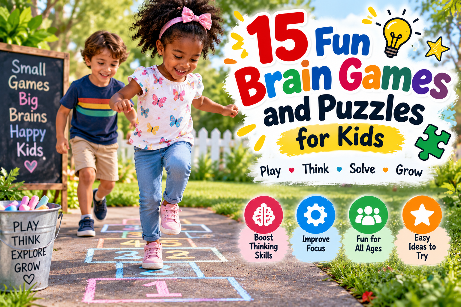 15 Fun Brain Games and Puzzles for Kids that Feel Like Play