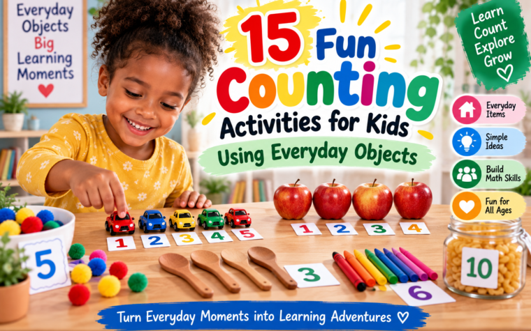 15 Fun Counting Activities for Kids Using Everyday Objects