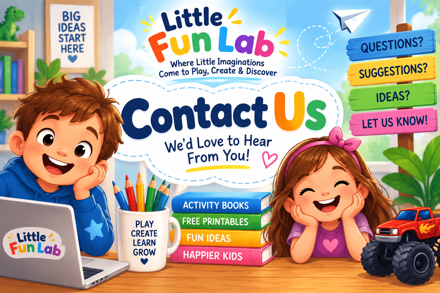 Contact Us - Little Fun Labs