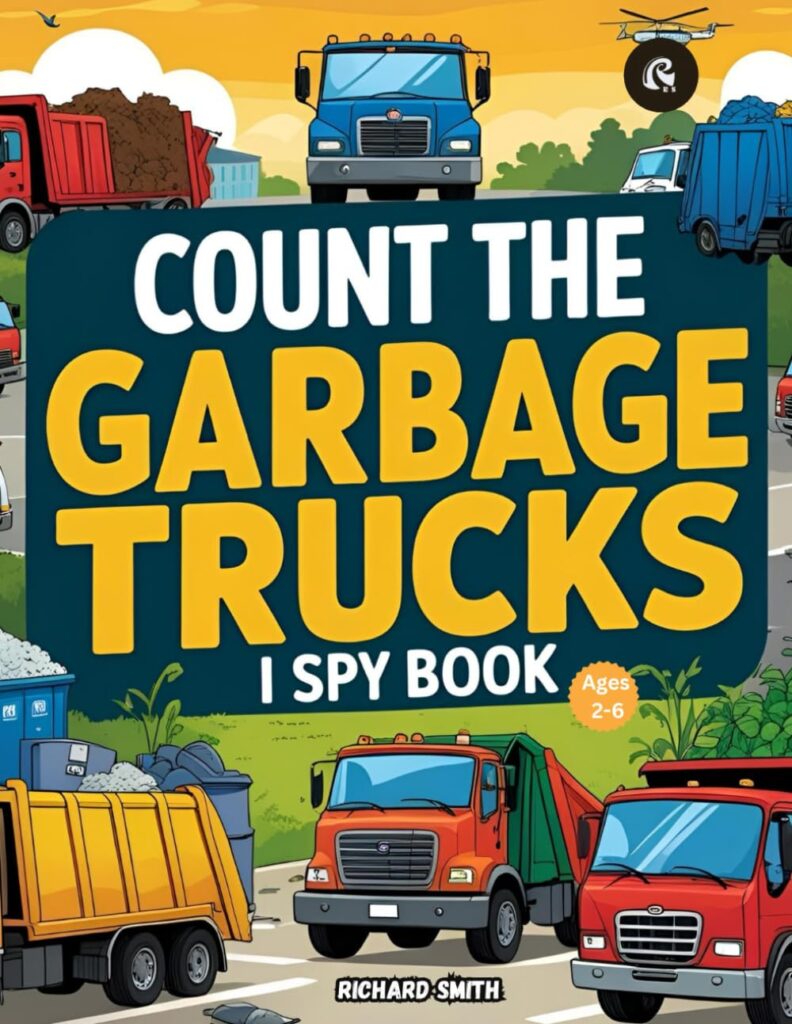 Count the Garbage Trucks for kids