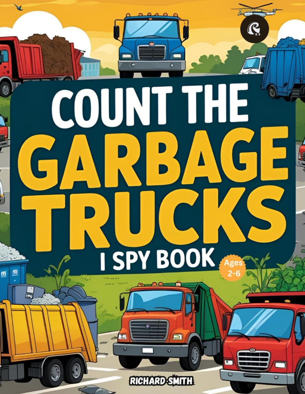 Count the Garbage Trucks I Spy Book
