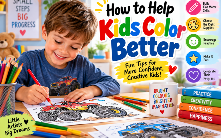 How to Help Kids Color Better: 10 Simple Coloring Tips for Parents